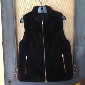 J Crew Faux Fur Vest